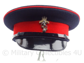 Britse leger REME (royal electrical and mechanical engineers) visor cap met insigne - maat 56 of 57 cm - origineel