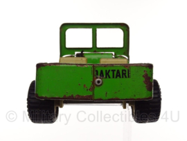 Jeep model vintage voertuig groen daktari - 16 x 10 x 9 cm - origineel