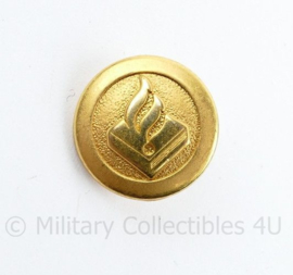 Politie kleine knoopjes goudkleurig - diameter 1,5 cm - origineel