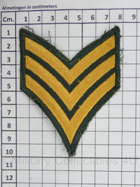 US Army rangen paar Sergeant - 10 x 7,5 cm - origineel