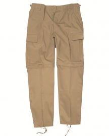Afritsbroek ZIP-OFF Field trousers - khaki - Small of XL
