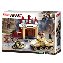 Sluban (geen lego) WO2 Russische Stalingrad set - type M38-B0696