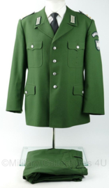 Duitse BGS Bundesgrenzschutz uniform set, jas met broek en originele luxe insignes - 175 cm. Lengte / 110 cm. Borst  - origineel