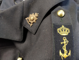 Korps Mariniers Barathea DT jas met broek marinier 1ste klasse - maat 51 jas en 49 broek  - origineel