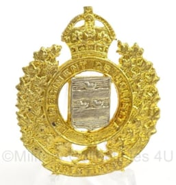 WO2 Canadees baret of pet insigne Reserve Force Regiment - afmeting 4 x 4,5 cm - origineel