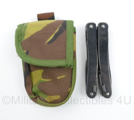 Defensie Victorinox Swisstool Spirit multitool met MOLLE koppeltas woodland camo - licht gebruikt - origineel