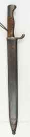 WO1 Duitse Gewehr 98 bayonet G98 Anker-Werke Bielefeld met schede - 50 cm lang - origineel