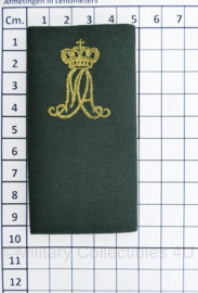 KL Nederlandse leger MA Militaire Academie DT2000 epauletten schouderstukken set - soldaat - origineel