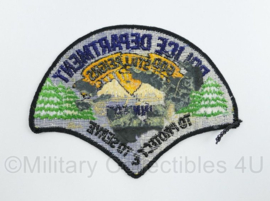 Amerikaanse Politie embleem American Police Department Gunnison Colo. patch - 14 x 10,5 cm - origineel
