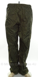 KL en Klu regenbroek jekker KL Broek Natweer groen - met ingebouwde draagtas - maat XS of Small  - origineel