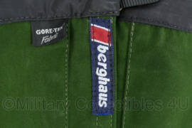 Berghaus goretex gaiters GROEN, model Yeti-Attak met zwarte stoffen neus - maat 36 tm. 39   - origineel - ongebruikt