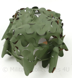 Franse leger M51 helm met camo en khaki hoes - zeer goede staat - origineel