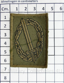 Defensie GVT Gevechtsinsigne - zeldzaam - 6,5 x 4.5 cm - origineel