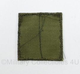 Defensie Militair Verpleegkundige borstembleem - met klittenband - 5 x 5 cm - origineel