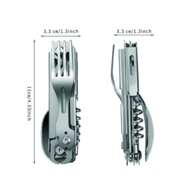 Camping tool 6 in 1 - nieuw