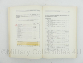 Handboek Naam en ranglijst der officieren van de KL en Klu 1963 - origineel