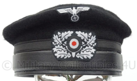 WO2 Duitse Panzerhaube voor tankbemanningen  - maat 57, 58 of 60 - replica