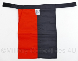 Nederlands leger halsdoek 129 MLRS Batterij  Veldartillerie  - rood/zwart -  origineel