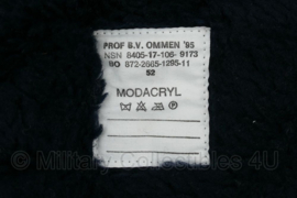 Defensie KM Marine donkerblauwe parka 1995 met voering - maat 52 - origineel