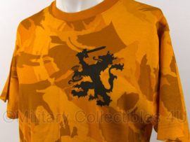 KL Landmacht oranje camo shirt met leeuw Landmachtdagen - maat Large - origineel