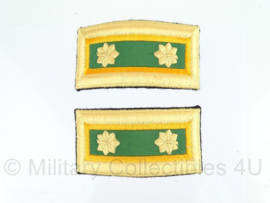 US Army dress uniform schouderstukken set - rang Major Military Police MP  - origineel