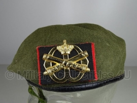 KL Nederlandse leger Veldartillerie baret - vorig model - maat 57 tm. 59 - origineel