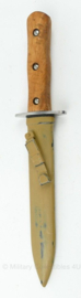 WO2 Duitse Stiefelmesser met schede - 34 cm lang - replica
