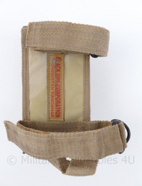 Defensie en US Army Black Ops Afghanistan DESERT Molle Single mag pouch voor om de kolf M4 M16 diemaco - 8 x 5 x 15 cm -  origineel