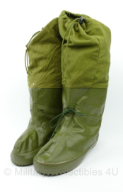 Noorse leger en KMARNS Korps Mariniers overschoen Mittet AS Pulloverboot Thermal Overboot Cold Weather - maat 45-46 - gedragen - origineel