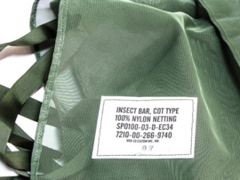 US anti- muggen net klamboe voor over hangmat of veldbed Insect Bar, Cot type - origineel