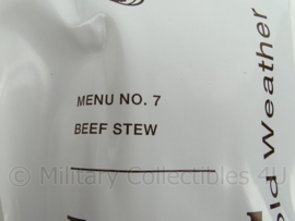 US Army MCW MRE Cold Weather los rantsoen - Meal Cold Weather  - Inspect Date 3-2022