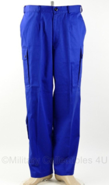 NL Leger basis broek voor burgers in dienst van Defensie burgerpersoneel  - blauw - maat 8090/7080 of 8090/0010 -  ongedragen - origineel
