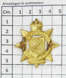 WO2 Canadese cap badge Canada West Nova Scotia Regiment - Kings Crown - 5 x 5 cm - origineel