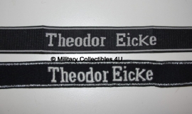 SS cufftitle Theodor Eicke - SS Pz.Gren. Regt. 6 Totenkopf