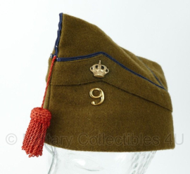 WO2 Belgische leger 9e linie regiment field jacket met muts - 4 dienstjaren rang Korporaal - maat Extra Large - replica
