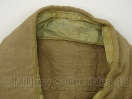 US Army Khaki overhemd lange mouw  - Private first class - maat 39 of 41 - origineel