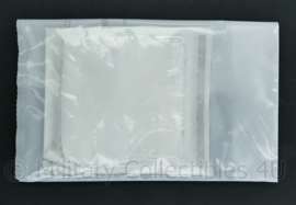 Nederlandse Klinipress hg gauze compress 12 layers Leger kompres gaas 12 lagen 10x10cm per 2 stuks - t.h.t. 06-2025 - origineel