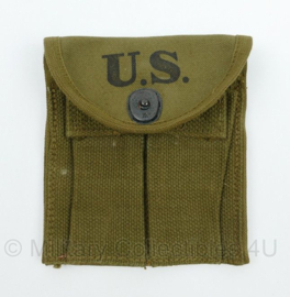 Wo2 US Army M1 Carbine magazijntas - Maker Updike Awning Co. 1943 - topstaat - origineel