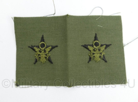 US Army General Staf collar insignia subdued - merk Vanguard - nieuw in verpakking - origineel