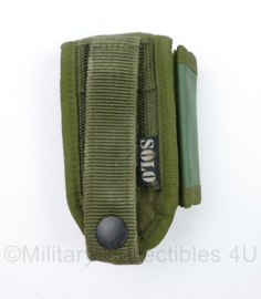 SOLO GPS wrist pouch groen - 8,5 x 3 x 12 cm - gebruikt - origineel