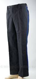 Gemeentepolitie en Rijkspolitie uniform broek met blauw bies - maat 41/80 - gedragen - origineel