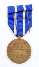 Belgische Commemoration Deportation Deportatie Herdenking 1942 1945 medaille in doosje - 9 x 4 cm - origineel