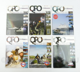 Korps Mariniers tijdschriften SET Qua Patet Orbis QPO 2013/2014 - 29,5 x 21 x 1 cm - origineel