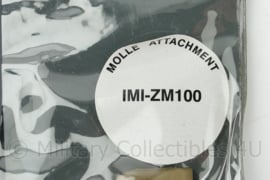 IMI Defense IMI-Z-M100 MOLLE Attachment bevestiging coyote voor holster - 10 x 8 cm - nieuw in verpakking - origineel