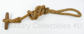 WO2 Britse toggle rope - 76 x 2 cm - origineel