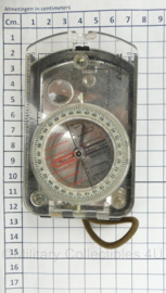 Silva 16DCL-6400/360 kompas  1 2 3 system - 12 x 7 cm - gebruikt - origineel