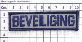 Naamlint Beveiliging (reflectief) - zonder klittenband - 10 x 3 cm - nieuw in verpakking