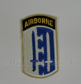WWII US 2nd airborne brigade patch - cut edge