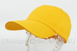 Myrtle Beach Headgear baseball cap geel katoen - one size - nieuw - origineel