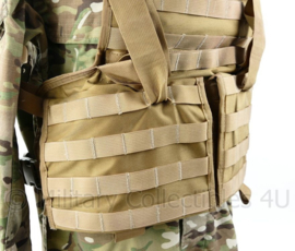 Defensie Profile Equipment Coyote plate carrier inclusief Molle belt  - origineel